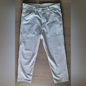 Levi's Stay Loose Carpenter Jeans, Blue & White Hickory/Railroad Stripe Pants